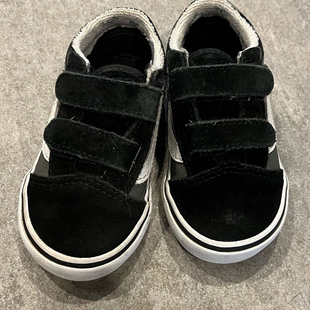 Vans grey flame Toddler 5.5